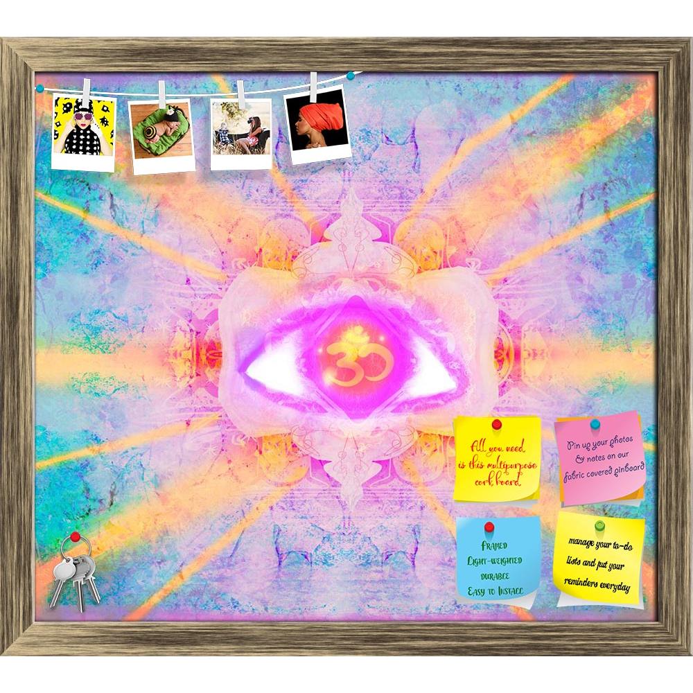 ArtzFolio Third Eye Mystical Sign Printed Bulletin Board Notice Pin Board Soft Board | Framed-Bulletin Boards Framed-AZSAO47162211BLB_FR_L-Image Code 5005443 Vishnu Image Folio Pvt Ltd, IC 5005443, ArtzFolio, Bulletin Boards Framed, Religious, Surrealism, Fine Art Reprint, third, eye, mystical, sign, printed, bulletin, board, notice, pin, soft, framed, illustration, raster, ajna, asia, aum, aura, background, buddha, buddhism, chakra, design, dream, energy, enlightenment, esoteric, eternity, healing, health,