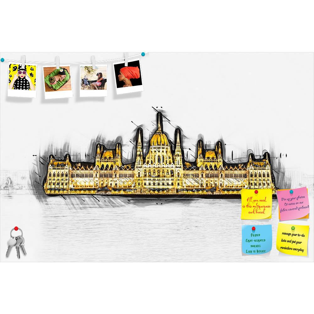 ArtzFolio The Hungarian Parliament Building, Hungary D1 Printed Bulletin Board Notice Pin Board Soft Board | Frameless-Bulletin Boards Frameless-AZSAO47286756BLB_FL_L-Image Code 5005448 Vishnu Image Folio Pvt Ltd, IC 5005448, ArtzFolio, Bulletin Boards Frameless, Places, Fine Art Reprint, the, hungarian, parliament, building, hungary, d1, printed, bulletin, board, notice, pin, soft, frameless, bright, beautiful, illumination, night, painting, travel, scene, pencil, drawing, outlines, background, state, anci