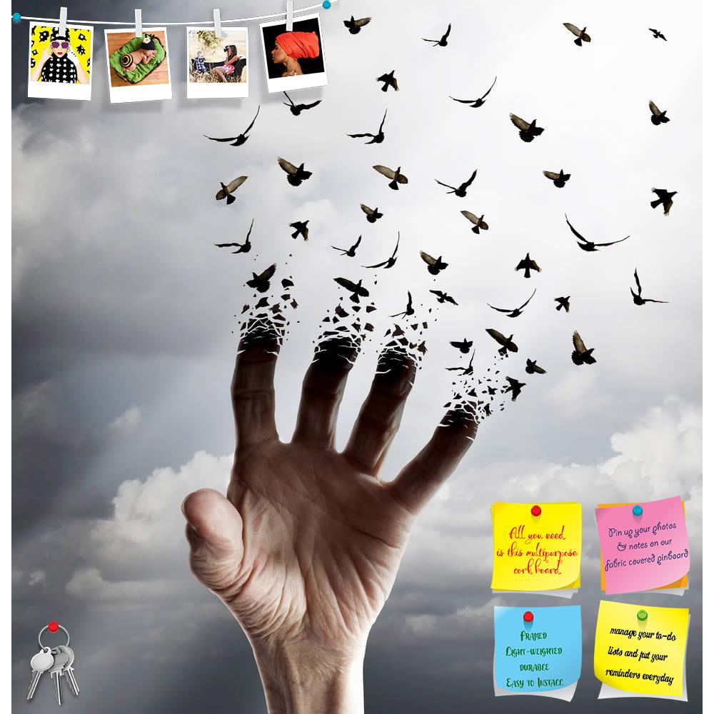 ArtzFolio Flying Birds D2 Printed Bulletin Board Notice Pin Board Soft Board | Frameless-Bulletin Boards Frameless-AZSAO47355223BLB_FL_L-Image Code 5005450 Vishnu Image Folio Pvt Ltd, IC 5005450, ArtzFolio, Bulletin Boards Frameless, Conceptual, Digital Art, flying, birds, d2, printed, bulletin, board, notice, pin, soft, frameless, life, transformation, concept, as, hand, reaching, out, tranforming, following, sunlight, freedom, symbol, hope, renewal, spirituality, human, faith, tranformation, transformativ