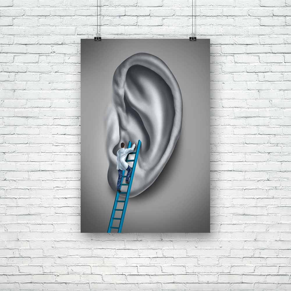 Ear Medicine Medical Concept Unframed Paper Poster-Paper Posters Unframed-POS_UN-IC 5005451 IC 5005451, Art and Paintings, Conceptual, Health, ear, medicine, medical, concept, unframed, paper, poster, hearing, ears, audiology, auditory, anatomy, body, part, diagnose, ache, doctor, infection, pain, earache, examining, care, healthcare, human, patient, physician, sense, specialist, surgeon, symptoms, therapy, treatment, artzfolio, posters, wall posters, posters for room, posters for room decoration, office po