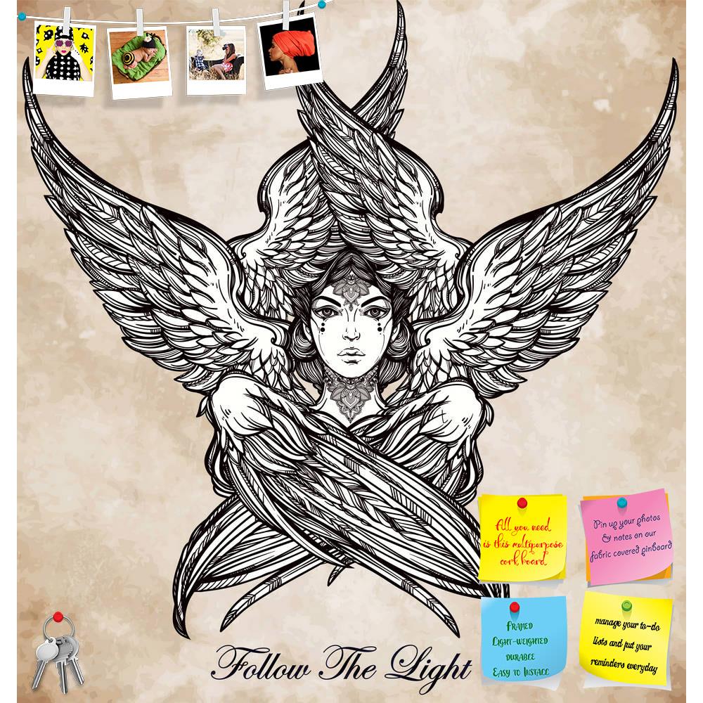 ArtzFolio Romantic Six Winged Angel Printed Bulletin Board Notice Pin Board Soft Board | Frameless-Bulletin Boards Frameless-AZSAO47486378BLB_FL_L-Image Code 5005459 Vishnu Image Folio Pvt Ltd, IC 5005459, ArtzFolio, Bulletin Boards Frameless, Traditional, Digital Art, romantic, six, winged, angel, printed, bulletin, board, notice, pin, soft, frameless, hand, drawn, alchemy, religion, spirituality, occult, magic, tattoo, art, isolated, vector, illustration, biblical, seraphim, deity, slavonic, folk, sirin, 