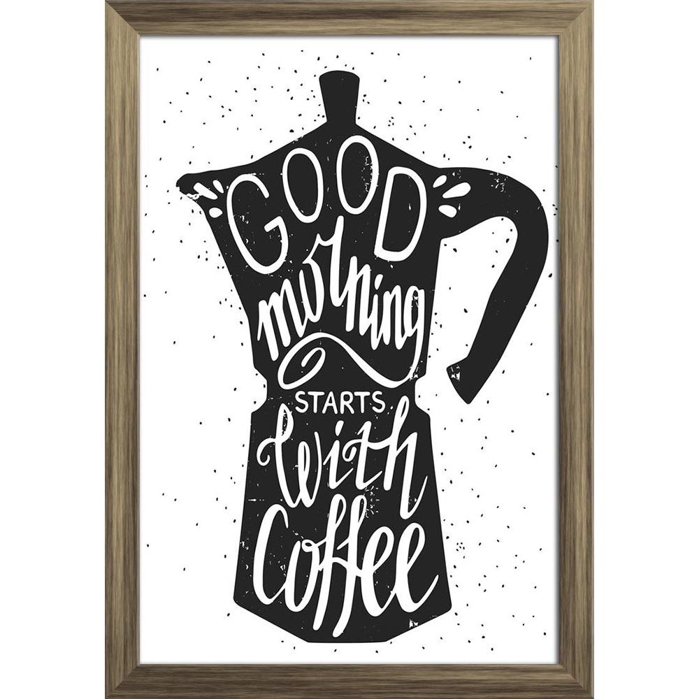ArtzFolio Good Morning Starts With Coffee Paper Poster Frame | Top Acrylic Glass-Paper Posters Framed-AZART47487493POS_FR_L-Image Code 5005460 Vishnu Image Folio Pvt Ltd, IC 5005460, ArtzFolio, Paper Posters Framed, Quotes, Digital Art, good, morning, starts, with, coffee, paper, poster, frame, top, acrylic, glass, hand, drawn, typography, greeting, card, print, invitation, maker, silhouette, phrase, it, 'good, coffee hand, lettering, quote, wall poster large size, wall poster for living room, poster for ho