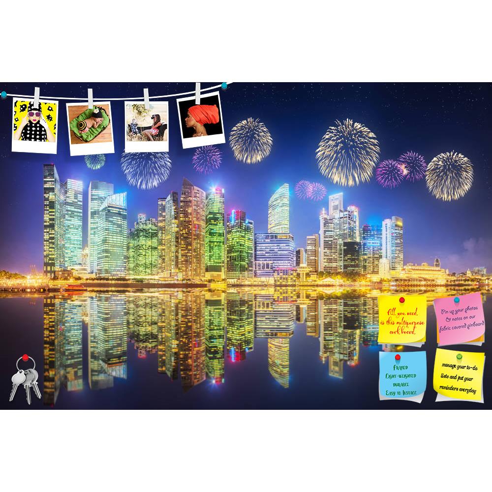 ArtzFolio Fireworks In Marina Bay Singapore D1 Printed Bulletin Board Notice Pin Board Soft Board | Frameless-Bulletin Boards Frameless-AZSAO47493120BLB_FL_L-Image Code 5005461 Vishnu Image Folio Pvt Ltd, IC 5005461, ArtzFolio, Bulletin Boards Frameless, Places, Photography, fireworks, in, marina, bay, singapore, d1, printed, bulletin, board, notice, pin, soft, frameless, beautiful, view, skyscrapers, skyline, city, panorama, business, urban, sunset, infinity, light, building, modern, architecture, asia, ni