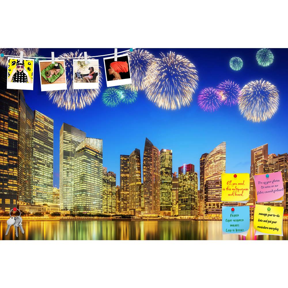 ArtzFolio Fireworks In Marina Bay Singapore D2 Printed Bulletin Board Notice Pin Board Soft Board | Frameless-Bulletin Boards Frameless-AZSAO47494128BLB_FL_L-Image Code 5005462 Vishnu Image Folio Pvt Ltd, IC 5005462, ArtzFolio, Bulletin Boards Frameless, Places, Photography, fireworks, in, marina, bay, singapore, d2, printed, bulletin, board, notice, pin, soft, frameless, beautiful, view, skyscrapers, skyline, city, panorama, business, urban, sunset, infinity, light, building, modern, architecture, asia, ni