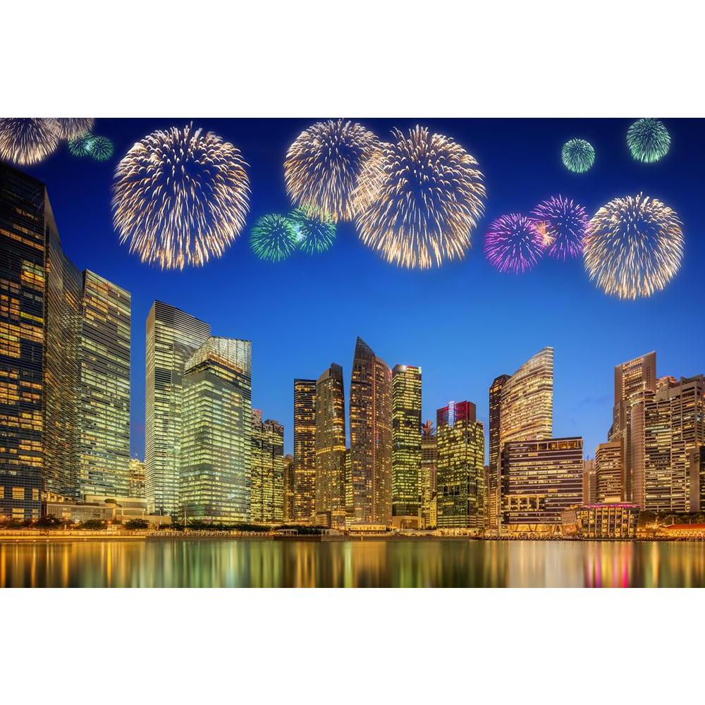 Fireworks In Marina Bay Singapore Canvas Painting Synthetic Frame-Paintings MDF Framing-AFF_FR-IC 5005462 IC 5005462, Architecture, Asian, Automobiles, Business, Christianity, Cities, City Views, Festivals, Festivals and Occasions, Festive, God Ram, Hinduism, Landscapes, Modern Art, Panorama, Scenic, Skylines, Stars, Sunsets, Transportation, Travel, Urban, Vehicles, fireworks, in, marina, bay, singapore, canvas, painting, synthetic, frame, anniversary, asia, beautiful, building, celebration, christmas, city
