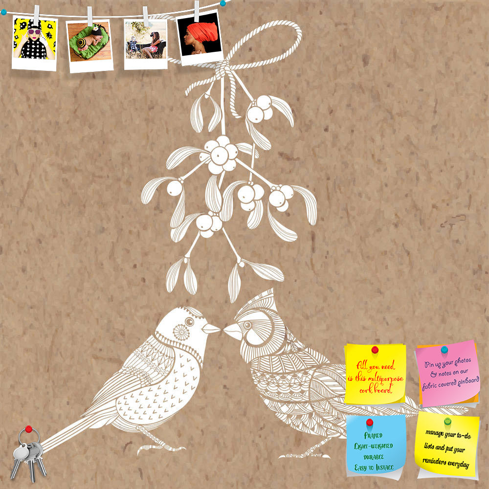 ArtzFolio Birds & Mistletoe Printed Bulletin Board Notice Pin Board Soft Board | Frameless-Bulletin Boards Frameless-AZSAO47519093BLB_FL_L-Image Code 5005467 Vishnu Image Folio Pvt Ltd, IC 5005467, ArtzFolio, Bulletin Boards Frameless, Birds, Kids, Digital Art, mistletoe, printed, bulletin, board, notice, pin, soft, frameless, kraft, paper, christmas, cartoon, background, pin up board, push pin board, extra large cork board, big pin board, notice board, small bulletin board, cork board, wall notice board, g