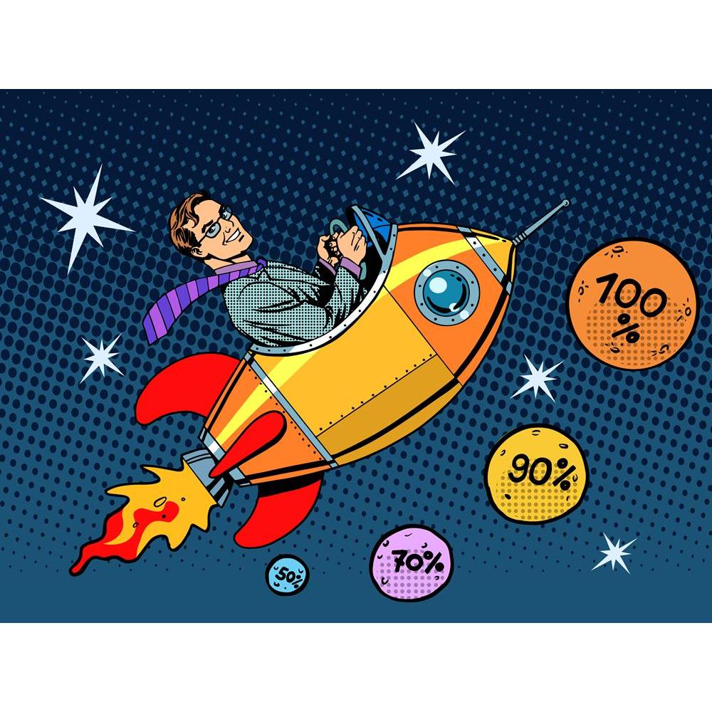 Business Growth In Sales & Interest Pop Art Canvas Painting Synthetic Frame-Paintings MDF Framing-AFF_FR-IC 5005469 IC 5005469, Ancient, Animated Cartoons, Art and Paintings, Astronomy, Books, Business, Caricature, Cartoons, Comics, Cosmology, Dots, Historical, Illustrations, Medieval, Modern Art, People, Pop Art, Retro, Space, Stars, Vintage, growth, in, sales, interest, pop, art, canvas, painting, synthetic, frame, rocket, astronaut, airplane, cartoon, comic, black, friday, boss, concept, idea, man, succe