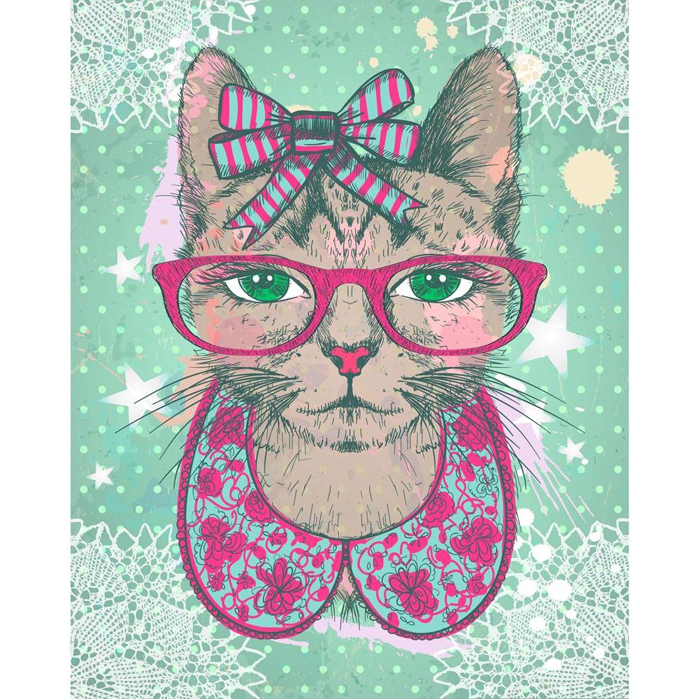 Hipster Cat Woman Dressed Canvas Painting Synthetic Frame-Paintings MDF Framing-AFF_FR-IC 5005471 IC 5005471, Ancient, Animals, Animated Cartoons, Caricature, Cartoons, Digital, Digital Art, Dots, Drawing, Fashion, Graphic, Hipster, Historical, Illustrations, Individuals, Medieval, Pets, Portraits, Retro, Sketches, Vintage, cat, woman, dressed, canvas, painting, synthetic, frame, adorable, animal, artwork, backdrop, background, beautiful, bow, card, cartoon, collar, curious, cute, drawn, eyes, face, front, 