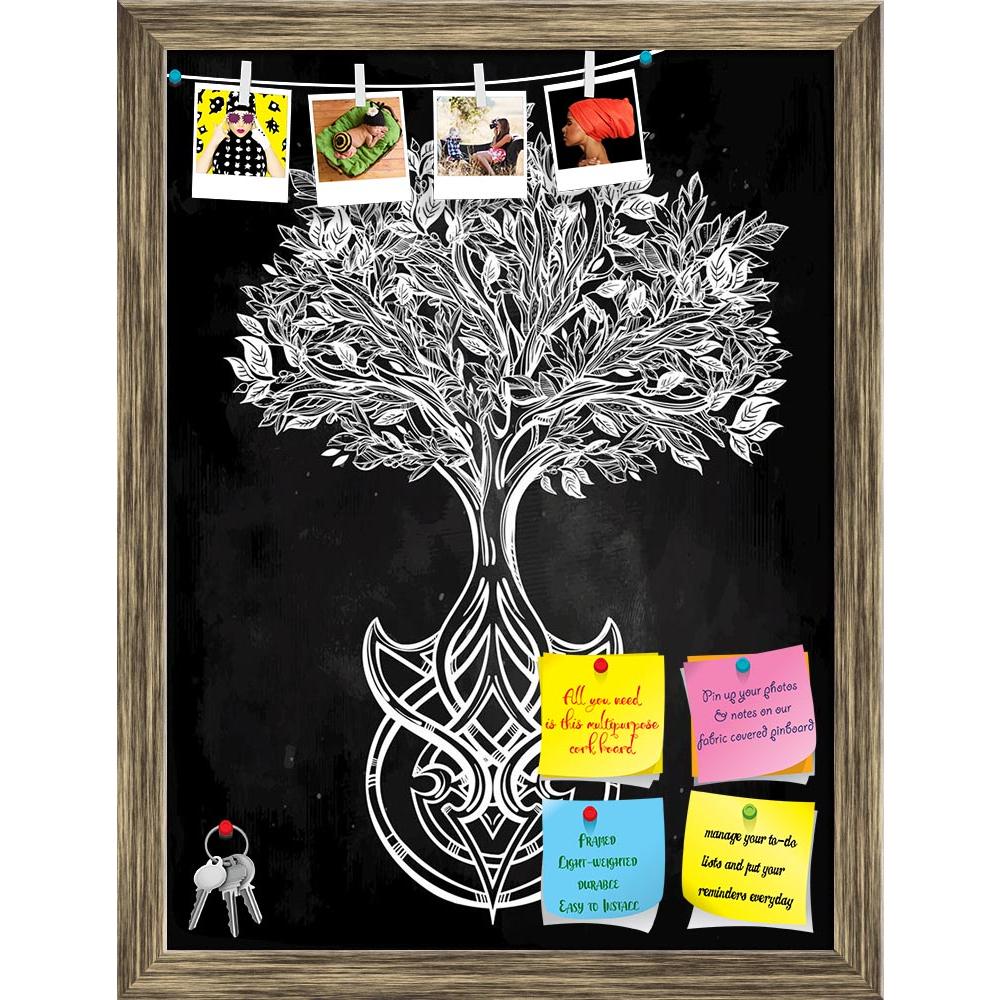 ArtzFolio Romantic Tree Of Life D1 Printed Bulletin Board Notice Pin Board Soft Board | Framed-Bulletin Boards Framed-AZSAO47703789BLB_FR_L-Image Code 5005482 Vishnu Image Folio Pvt Ltd, IC 5005482, ArtzFolio, Bulletin Boards Framed, Traditional, Digital Art, romantic, tree, of, life, d1, printed, bulletin, board, notice, pin, soft, framed, hand, drawn, beautiful, drawing, vector, illustration, isolated, ethnic, design, mystic, tribal, symbol, your, use, pin up board, push pin board, extra large cork board,