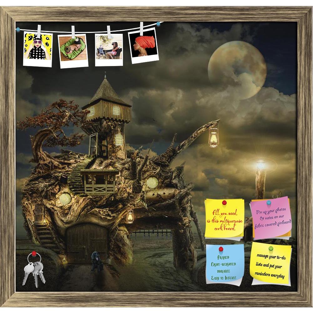 ArtzFolio Fairy House Fort D1 Printed Bulletin Board Notice Pin Board Soft Board | Framed-Bulletin Boards Framed-AZSAO47714035BLB_FR_L-Image Code 5005486 Vishnu Image Folio Pvt Ltd, IC 5005486, ArtzFolio, Bulletin Boards Framed, Fantasy, Surrealism, Digital Art, fairy, house, fort, d1, printed, bulletin, board, notice, pin, soft, framed, road, desert, illustration, fictional, situation, form, collage, photos, wood, driftwood, structure, flowers, roots, bridge, stairs, doors, palace, secret, hidden, inaccess