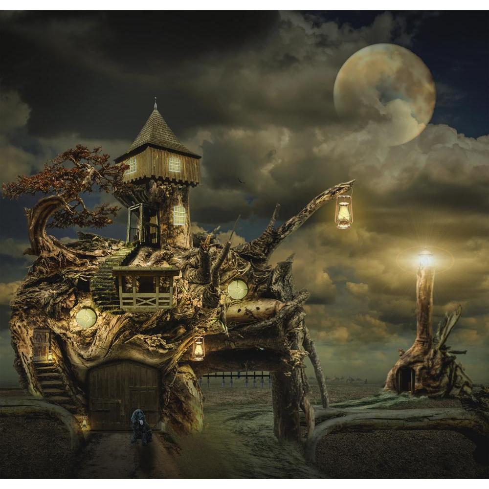 Fairy House Fort Canvas Painting Synthetic Frame-Paintings MDF Framing-AFF_FR-IC 5005486 IC 5005486, Ancient, Botanical, Collages, Fantasy, Floral, Flowers, Futurism, Historical, Illustrations, Landmarks, Medieval, Nature, Places, Space, Vintage, Wooden, fairy, house, fort, canvas, painting, synthetic, frame, adoption, bridge, dog, doors, dream, driftwood, feelings, future, gate, ghost, guard, hidden, illusion, illustration, inaccessible, keeper, lamp, landmark, light, lighthouse, manipulation, moon, myster