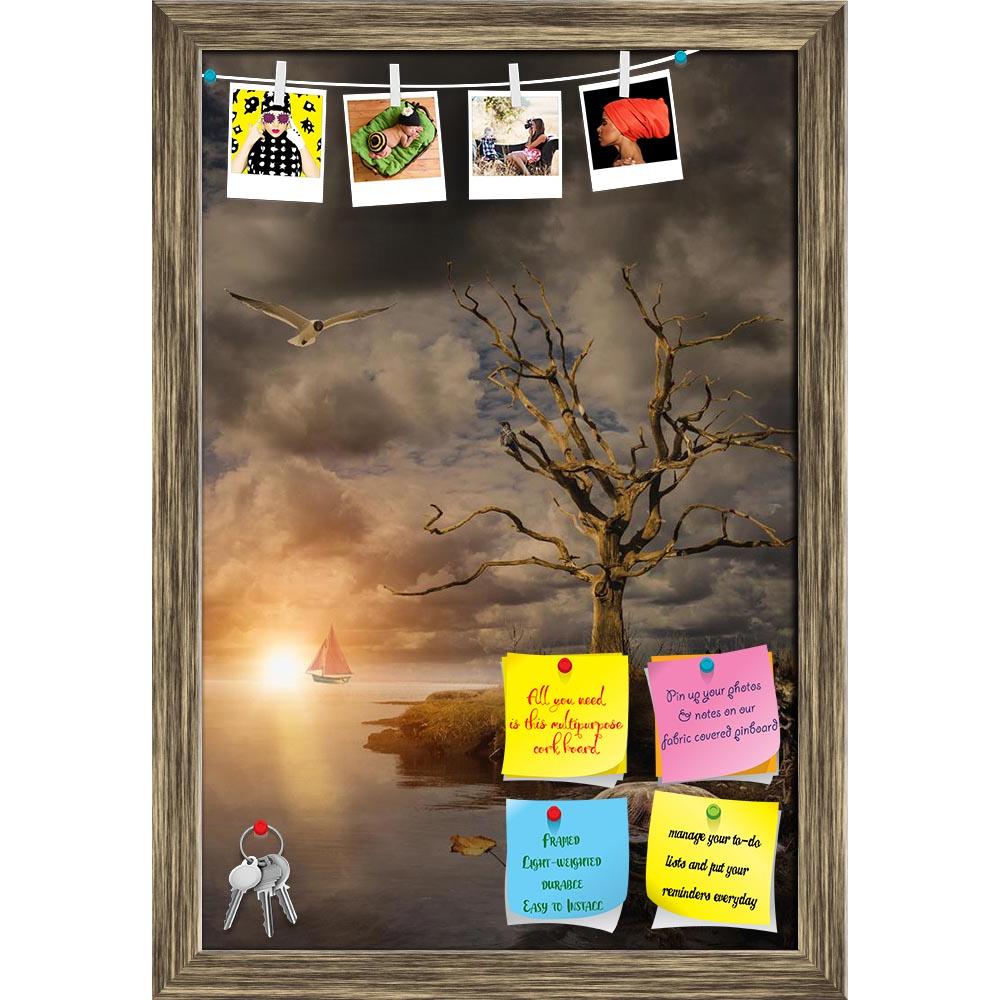 ArtzFolio Old Turtle On The Shore Of The Pond Autumn Printed Bulletin Board Notice Pin Board Soft Board | Framed-Bulletin Boards Framed-AZSAO47714079BLB_FR_L-Image Code 5005492 Vishnu Image Folio Pvt Ltd, IC 5005492, ArtzFolio, Bulletin Boards Framed, Animals, Fantasy, Fine Art Reprint, old, turtle, on, the, shore, of, pond, autumn, printed, bulletin, board, notice, pin, soft, framed, illustration, fictional, situation, form, collage, photos, lake, sea, river, sailing, sun, sunset, seagulls, turtles, leaf, 