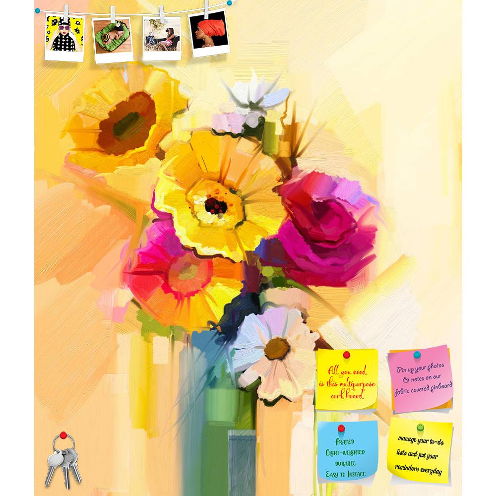 ArtzFolio Still Life Of White Yellow & Red Flower Printed Bulletin Board Notice Pin Board Soft Board | Frameless-Bulletin Boards Frameless-AZSAO47943016BLB_FL_L-Image Code 5005507 Vishnu Image Folio Pvt Ltd, IC 5005507, ArtzFolio, Bulletin Boards Frameless, Floral, Fine Art Reprint, still, life, of, white, yellow, red, flower, printed, bulletin, board, notice, pin, soft, frameless, abstract, acrylic, art, artistic, artwork, background, bloom, blossom, bouquet, bright, brush, canvas, card, closeup, color, da