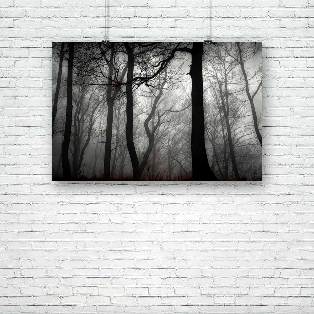 Autumn Day Unframed Paper Poster-Paper Posters Unframed-POS_UN-IC 5005515 IC 5005515, Automobiles, Black, Black and White, Landscapes, Nature, Scenic, Seasons, Transportation, Travel, Vehicles, White, Wooden, autumn, day, unframed, paper, poster, autumnal, beautiful, branch, enchanted, fairytale, fall, fog, forest, halloween, haloween, huge, landscape, large, leaf, leaves, light, magic, magical, mist, mistery, misty, mysterious, nobody, oak, old, peaceful, season, seasonal, spooky, tall, tree, walk, wallpap