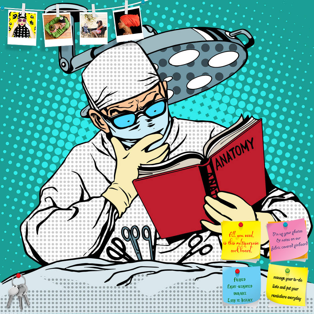 ArtzFolio Medicine & Health Pop Art Printed Bulletin Board Notice Pin Board Soft Board | Frameless-Bulletin Boards Frameless-AZSAO48138845BLB_FL_L-Image Code 5005516 Vishnu Image Folio Pvt Ltd, IC 5005516, ArtzFolio, Bulletin Boards Frameless, Portraits, Digital Art, medicine, health, pop, art, printed, bulletin, board, notice, pin, soft, frameless, doctor, surgery, anatomy, knowledge, learning, medical, school, education, profession, dilettante, instrument, patient, professional, book, reading, humor, boss