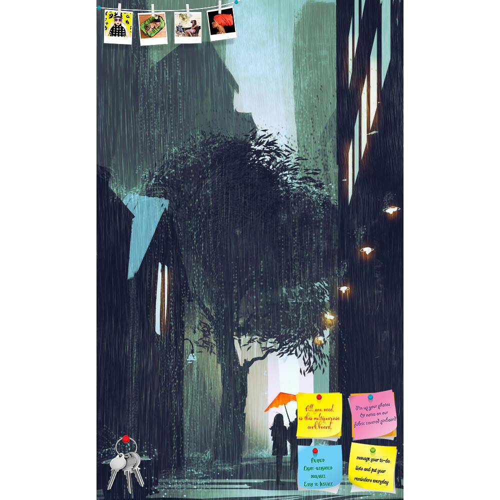 ArtzFolio Couple Walking In Raining Street Printed Bulletin Board Notice Pin Board Soft Board | Frameless-Bulletin Boards Frameless-AZSAO48196403BLB_FL_L-Image Code 5005518 Vishnu Image Folio Pvt Ltd, IC 5005518, ArtzFolio, Bulletin Boards Frameless, Places, Fine Art Reprint, couple, walking, in, raining, street, printed, bulletin, board, notice, pin, soft, frameless, acrylic, art, artistic, artwork, beautiful, color, concept, design, illustration, oil, painting, style, wallpaper, watercolor, alley, night, 
