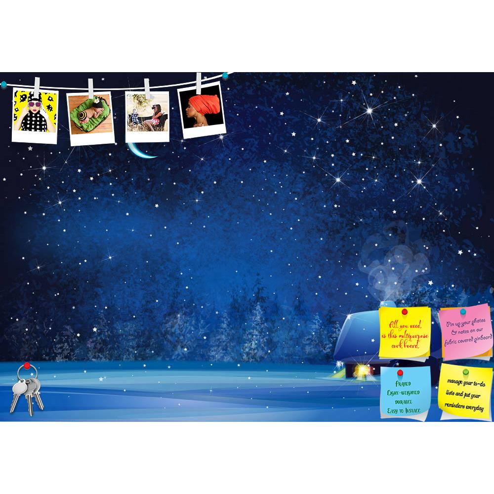 ArtzFolio Winter Landscape With House & Forest Printed Bulletin Board Notice Pin Board Soft Board | Frameless-Bulletin Boards Frameless-AZSAO48258630BLB_FL_L-Image Code 5005521 Vishnu Image Folio Pvt Ltd, IC 5005521, ArtzFolio, Bulletin Boards Frameless, Fantasy, Kids, Landscapes, Fine Art Reprint, winter, landscape, with, house, forest, printed, bulletin, board, notice, pin, soft, frameless, vector, night, background., pin up board, push pin board, extra large cork board, big pin board, notice board, small