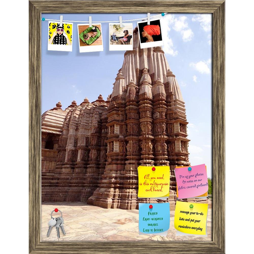 ArtzFolio Khajuraho Temples D1 Printed Bulletin Board Notice Pin Board Soft Board | Framed-Bulletin Boards Framed-AZSAO48328740BLB_FR_L-Image Code 5005523 Vishnu Image Folio Pvt Ltd, IC 5005523, ArtzFolio, Bulletin Boards Framed, Places, Religious, Photography, khajuraho, temples, d1, printed, bulletin, board, notice, pin, soft, framed, are, among, most, beautiful, medieval, monuments, india, these, were, built, chandella, ruler, between, ad, 900, 1130, pin up board, push pin board, extra large cork board, 