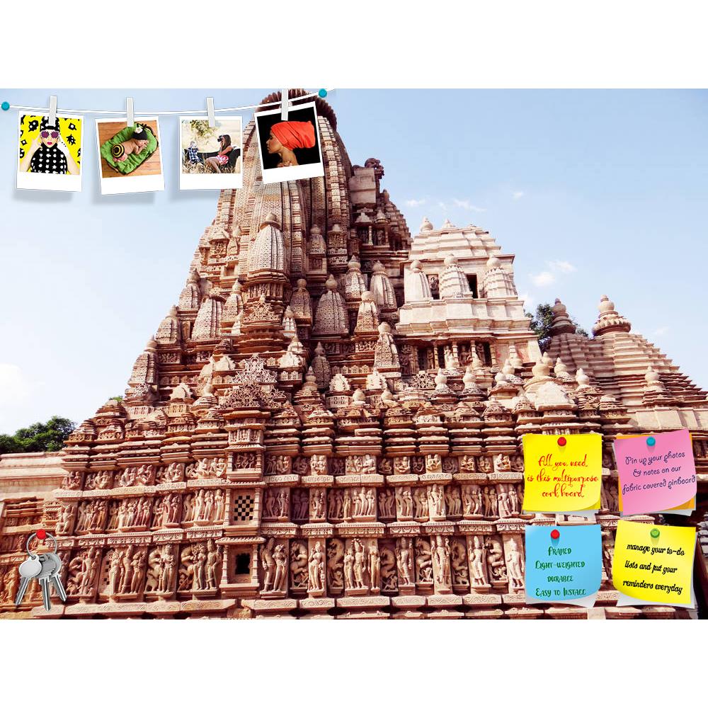 ArtzFolio Khajuraho Temples D2 Printed Bulletin Board Notice Pin Board Soft Board | Frameless-Bulletin Boards Frameless-AZSAO48329004BLB_FL_L-Image Code 5005524 Vishnu Image Folio Pvt Ltd, IC 5005524, ArtzFolio, Bulletin Boards Frameless, Places, Religious, Photography, khajuraho, temples, d2, printed, bulletin, board, notice, pin, soft, frameless, are, among, most, beautiful, medieval, monuments, india, these, were, built, chandella, ruler, between, ad, 900, 1130, pin up board, push pin board, extra large 