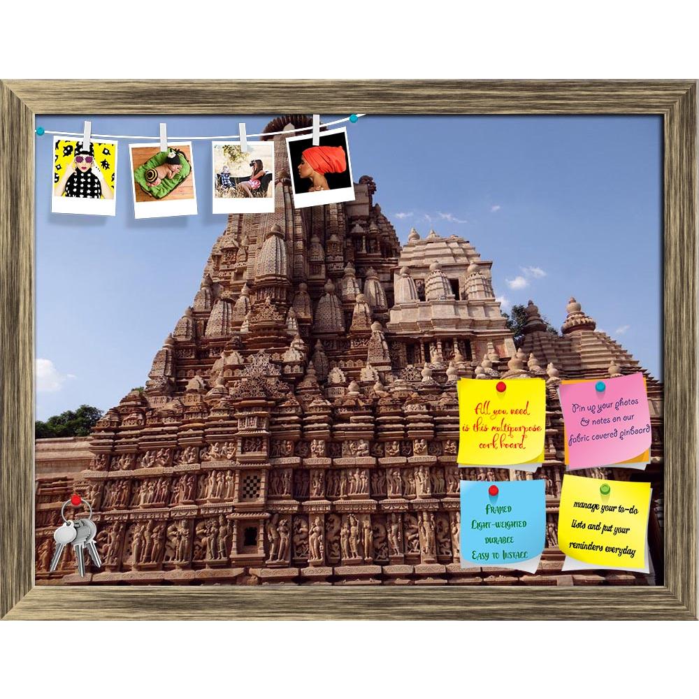 ArtzFolio Khajuraho Temples D2 Printed Bulletin Board Notice Pin Board Soft Board | Framed-Bulletin Boards Framed-AZSAO48329004BLB_FR_L-Image Code 5005524 Vishnu Image Folio Pvt Ltd, IC 5005524, ArtzFolio, Bulletin Boards Framed, Places, Religious, Photography, khajuraho, temples, d2, printed, bulletin, board, notice, pin, soft, framed, are, among, most, beautiful, medieval, monuments, india, these, were, built, chandella, ruler, between, ad, 900, 1130, pin up board, push pin board, extra large cork board, 