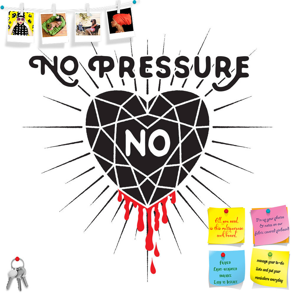 ArtzFolio No Pressure No Diamond Printed Bulletin Board Notice Pin Board Soft Board | Frameless-Bulletin Boards Frameless-AZSAO48557149BLB_FL_L-Image Code 5005531 Vishnu Image Folio Pvt Ltd, IC 5005531, ArtzFolio, Bulletin Boards Frameless, Love, Quotes, Digital Art, no, pressure, diamond, printed, bulletin, board, notice, pin, soft, frameless, inspirational, quote, heart, sunburst, drop, blood, typography, design, t-shirt, home, decor, element, other, product, pin up board, push pin board, extra large cork