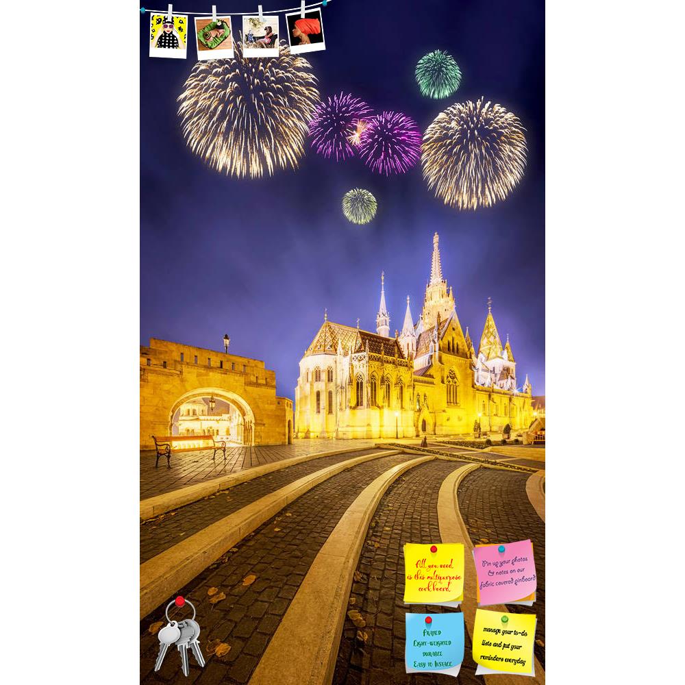 ArtzFolio Fireworks Night In Budapest, Hungary Printed Bulletin Board Notice Pin Board Soft Board | Frameless-Bulletin Boards Frameless-AZSAO48566305BLB_FL_L-Image Code 5005534 Vishnu Image Folio Pvt Ltd, IC 5005534, ArtzFolio, Bulletin Boards Frameless, Places, Photography, fireworks, night, in, budapest, hungary, printed, bulletin, board, notice, pin, soft, frameless, beautiful, under, fishermen's, bastion, travel, architecture, europe, tower, landmark, castle, buda, sky, fisherman, monument, hungarian, t