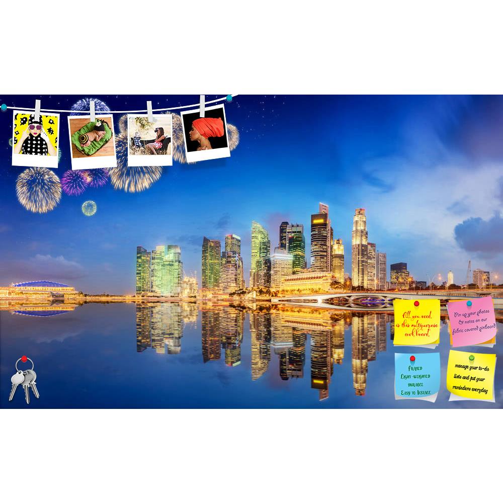 ArtzFolio Fireworks In Marina Bay Singapore D3 Printed Bulletin Board Notice Pin Board Soft Board | Frameless-Bulletin Boards Frameless-AZSAO48566317BLB_FL_L-Image Code 5005536 Vishnu Image Folio Pvt Ltd, IC 5005536, ArtzFolio, Bulletin Boards Frameless, Places, Photography, fireworks, in, marina, bay, singapore, d3, printed, bulletin, board, notice, pin, soft, frameless, beautiful, view, skyscrapers, skyline, city, panorama, business, urban, sunset, infinity, light, building, modern, architecture, asia, ni