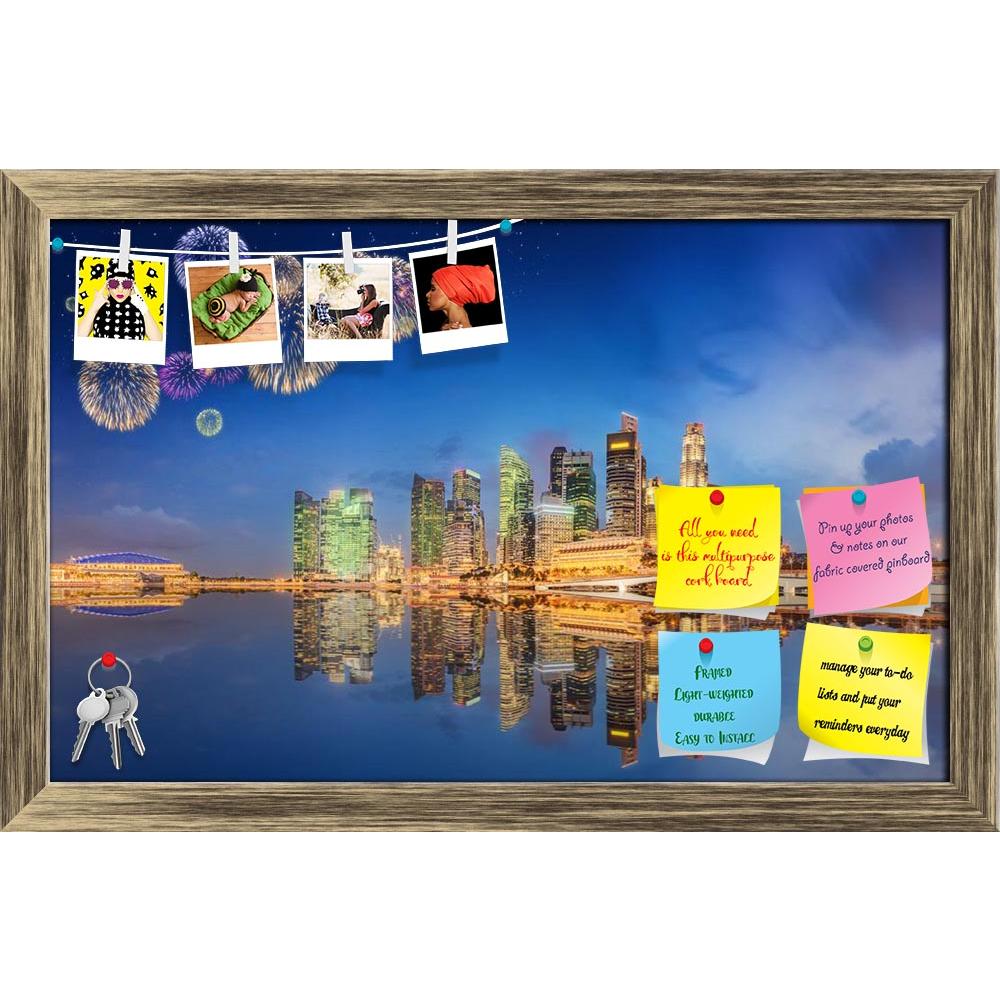 ArtzFolio Fireworks In Marina Bay Singapore D3 Printed Bulletin Board Notice Pin Board Soft Board | Framed-Bulletin Boards Framed-AZSAO48566317BLB_FR_L-Image Code 5005536 Vishnu Image Folio Pvt Ltd, IC 5005536, ArtzFolio, Bulletin Boards Framed, Places, Photography, fireworks, in, marina, bay, singapore, d3, printed, bulletin, board, notice, pin, soft, framed, beautiful, view, skyscrapers, skyline, city, panorama, business, urban, sunset, infinity, light, building, modern, architecture, asia, night, famous,
