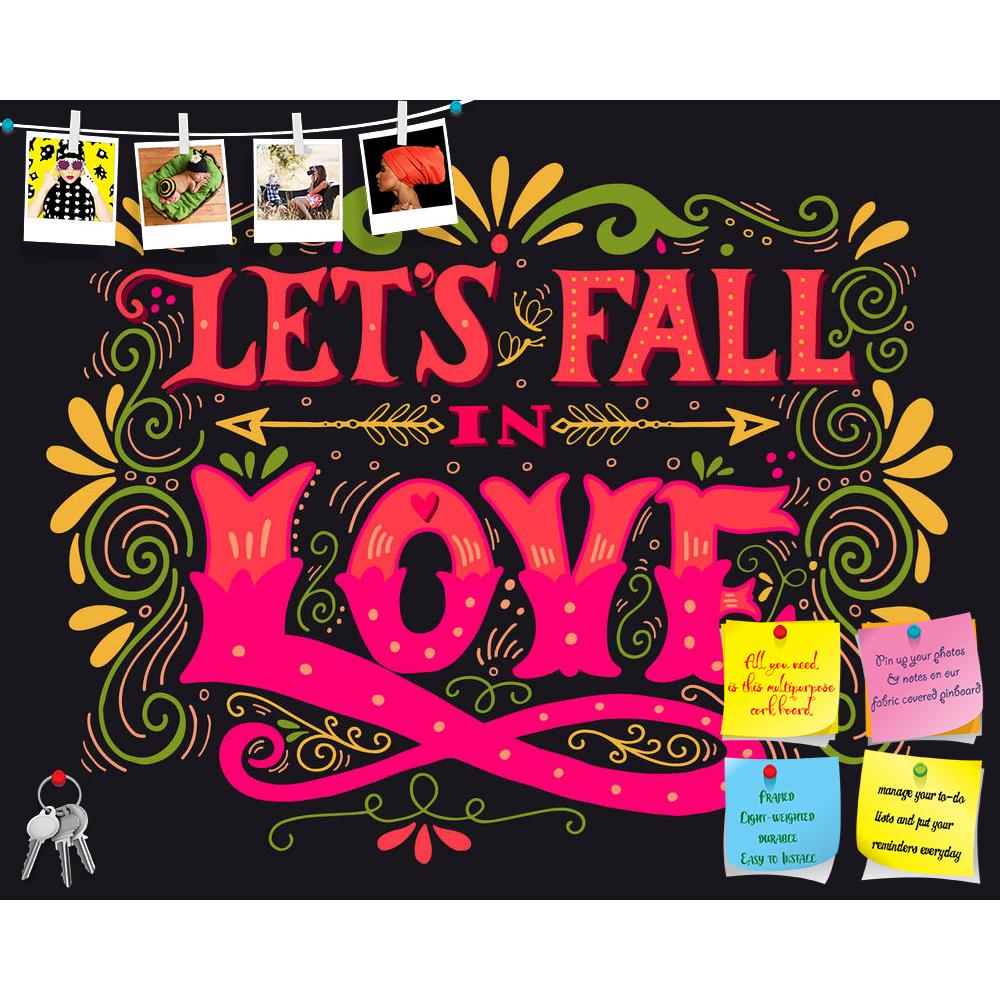 ArtzFolio Lets Fall In Love Printed Bulletin Board Notice Pin Board Soft Board | Frameless-Bulletin Boards Frameless-AZSAO48691546BLB_FL_L-Image Code 5005541 Vishnu Image Folio Pvt Ltd, IC 5005541, ArtzFolio, Bulletin Boards Frameless, Love, Quotes, Digital Art, lets, fall, in, printed, bulletin, board, notice, pin, soft, frameless, let's, inspirational, valentines, quote, hand, drawn, vintage, illustration, hand-lettering, this, print, t-shirts, bags, stationary, poster, pin up board, push pin board, extra