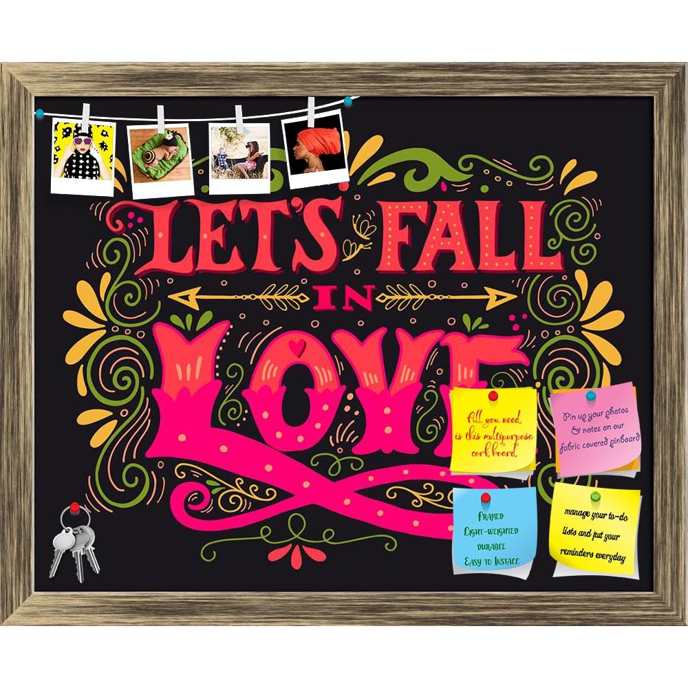 ArtzFolio Lets Fall In Love Printed Bulletin Board Notice Pin Board Soft Board | Framed-Bulletin Boards Framed-AZSAO48691546BLB_FR_L-Image Code 5005541 Vishnu Image Folio Pvt Ltd, IC 5005541, ArtzFolio, Bulletin Boards Framed, Love, Quotes, Digital Art, lets, fall, in, printed, bulletin, board, notice, pin, soft, framed, let's, inspirational, valentines, quote, hand, drawn, vintage, illustration, hand-lettering, this, print, t-shirts, bags, stationary, poster, pin up board, push pin board, extra large cork 
