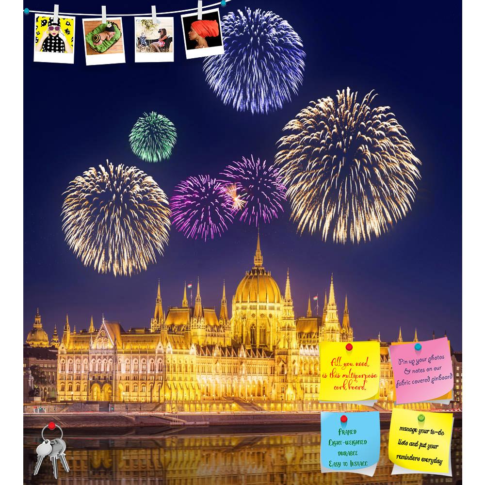 ArtzFolio Fireworks Under Parliament Building, Budapest Hungary D2 Printed Bulletin Board Notice Pin Board Soft Board | Frameless-Bulletin Boards Frameless-AZSAO48792918BLB_FL_L-Image Code 5005544 Vishnu Image Folio Pvt Ltd, IC 5005544, ArtzFolio, Bulletin Boards Frameless, Places, Photography, fireworks, under, parliament, building, budapest, hungary, d2, printed, bulletin, board, notice, pin, soft, frameless, beautiful, hungarian, night, danube, river, architecture, city, capital, travel, landmark, citysc