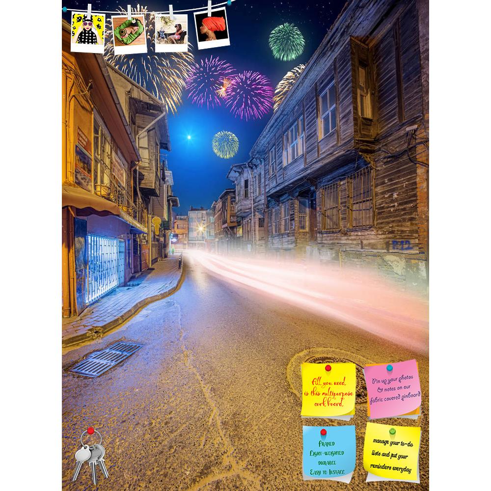 ArtzFolio Beautiful Fireworks in Istanbul, Turkey Printed Bulletin Board Notice Pin Board Soft Board | Frameless-Bulletin Boards Frameless-AZSAO49215554BLB_FL_L-Image Code 5005553 Vishnu Image Folio Pvt Ltd, IC 5005553, ArtzFolio, Bulletin Boards Frameless, Places, Photography, beautiful, fireworks, in, istanbul, turkey, printed, bulletin, board, notice, pin, soft, frameless, old, streets, by, night, street, city, light, road, urban, travel, scene, dark, tourism, turkish, tourist, nightlife, traffic, speed,
