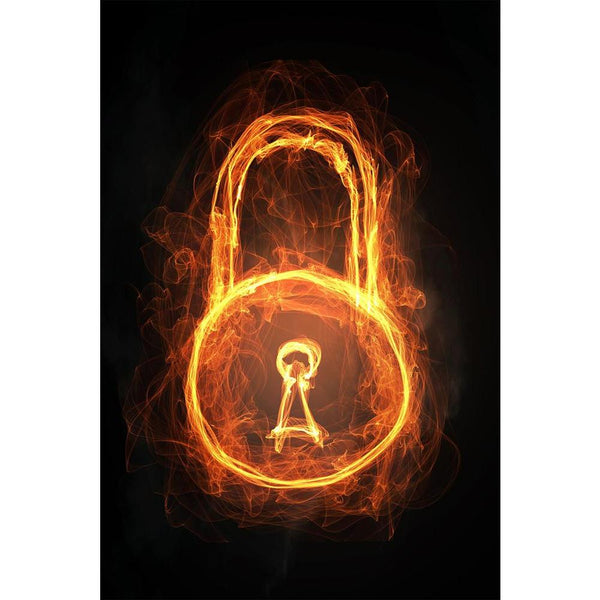 Glowing Light Lock Sign Unframed Paper Poster-Paper Posters Unframed-POS_UN-IC 5005554 IC 5005554, Black, Black and White, Icons, Signs, Signs and Symbols, Symbols, glowing, light, lock, sign, unframed, paper, wall, poster, access, background, burn, button, computer, concept, dark, design, fire, icon, interface, internet, key, led, locker, login, password, safety, security, site, success, switch, symbol, technology, unlocking, web, webpage, website, artzfolio, posters, wall posters, posters for room, poster