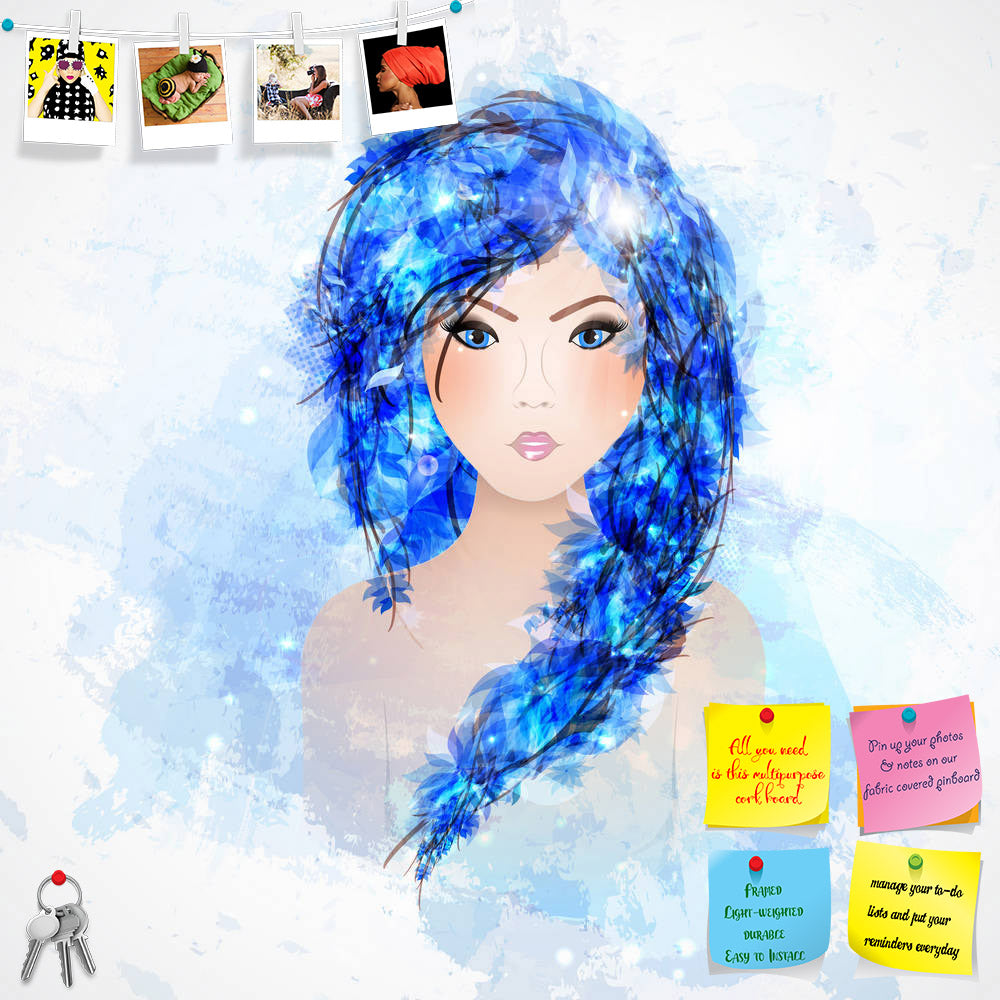 ArtzFolio Abstract Woman With Abstract Hair D2 Printed Bulletin Board Notice Pin Board Soft Board | Frameless-Bulletin Boards Frameless-AZSAO50301046BLB_FL_L-Image Code 5005570 Vishnu Image Folio Pvt Ltd, IC 5005570, ArtzFolio, Bulletin Boards Frameless, Fashion, Portraits, Digital Art, abstract, woman, with, hair, d2, printed, bulletin, board, notice, pin, soft, frameless, abstraction, art, artistic, artwork, background, banner, beautiful, beauty, blob, blot, concept, cosmetic, cover, creative, design, eye