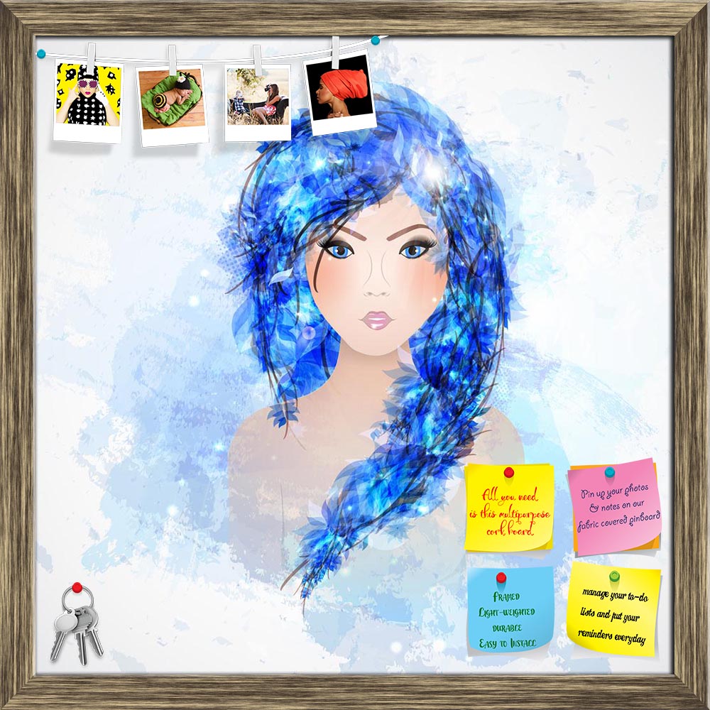 ArtzFolio Abstract Woman With Abstract Hair D2 Printed Bulletin Board Notice Pin Board Soft Board | Framed-Bulletin Boards Framed-AZSAO50301046BLB_FR_L-Image Code 5005570 Vishnu Image Folio Pvt Ltd, IC 5005570, ArtzFolio, Bulletin Boards Framed, Fashion, Portraits, Digital Art, abstract, woman, with, hair, d2, printed, bulletin, board, notice, pin, soft, framed, abstraction, art, artistic, artwork, background, banner, beautiful, beauty, blob, blot, concept, cosmetic, cover, creative, design, eye, face, fant