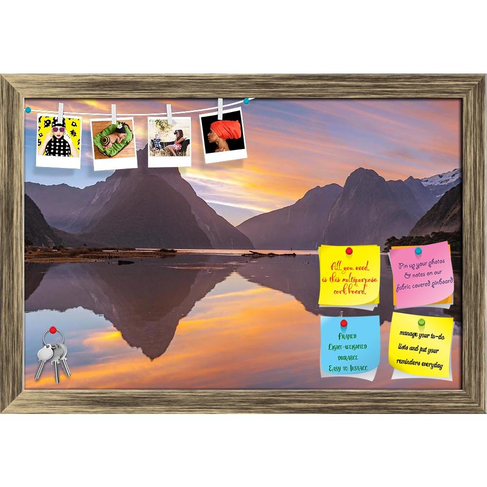 ArtzFolio Mountain Glacier At Milford Sound, New Zealand Printed Bulletin Board Notice Pin Board Soft Board | Framed-Bulletin Boards Framed-AZSAO50420055BLB_FR_L-Image Code 5005571 Vishnu Image Folio Pvt Ltd, IC 5005571, ArtzFolio, Bulletin Boards Framed, Landscapes, Places, Photography, mountain, glacier, at, milford, sound, new, zealand, printed, bulletin, board, notice, pin, soft, framed, landscape, high, hill, mitre, island, fiord, clear, stone, remote, national, mossy, green, daylight, rocks, cloud, ca