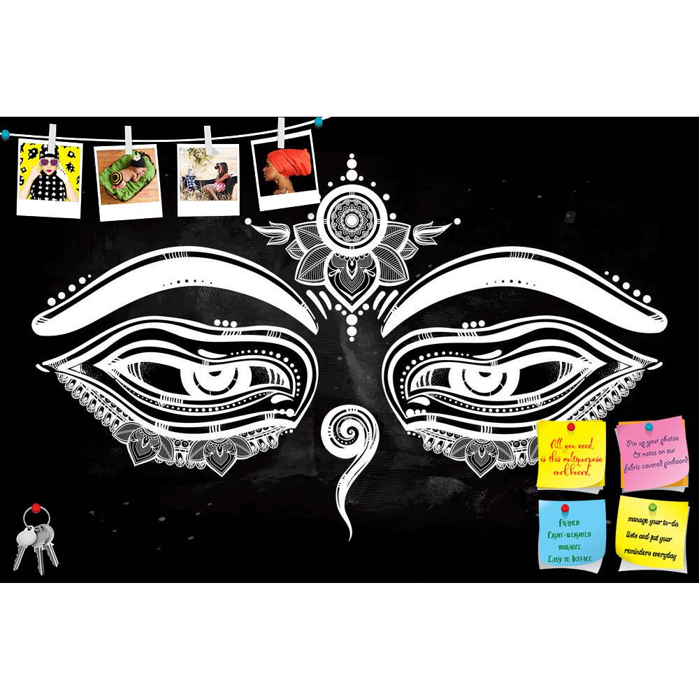 ArtzFolio Eyes Of Buddha Symbol Of Wisdom & Enlightenment D1 Printed Bulletin Board Notice Pin Board Soft Board | Frameless-Bulletin Boards Frameless-AZSAO50646926BLB_FL_L-Image Code 5005572 Vishnu Image Folio Pvt Ltd, IC 5005572, ArtzFolio, Bulletin Boards Frameless, Traditional, Digital Art, eyes, of, buddha, symbol, wisdom, enlightenment, d1, printed, bulletin, board, notice, pin, soft, frameless, hand, drawn, artwork, serinity, isolated, vector, illustration, pin up board, push pin board, extra large co