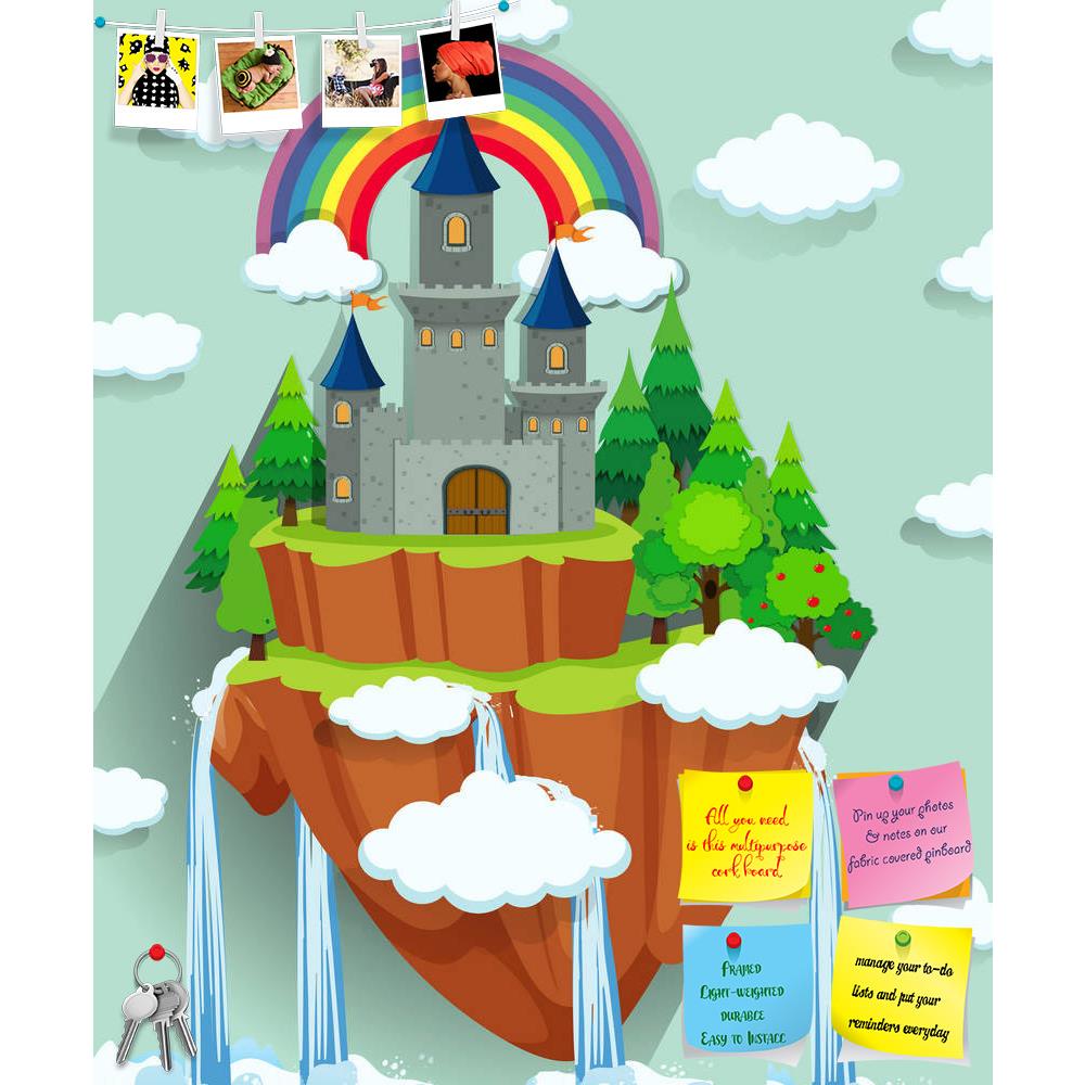 ArtzFolio Castle Towers On The Island Printed Bulletin Board Notice Pin Board Soft Board | Frameless-Bulletin Boards Frameless-AZSAO50692469BLB_FL_L-Image Code 5005575 Vishnu Image Folio Pvt Ltd, IC 5005575, ArtzFolio, Bulletin Boards Frameless, Fantasy, Kids, Digital Art, castle, towers, on, the, island, printed, bulletin, board, notice, pin, soft, frameless, illustration, pin up board, push pin board, extra large cork board, big pin board, notice board, small bulletin board, cork board, wall notice board,