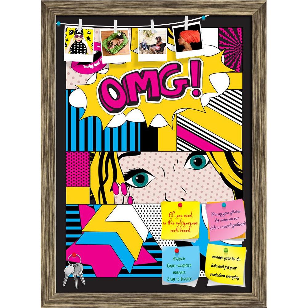 ArtzFolio Pop Art Printed Bulletin Board Notice Pin Board Soft Board | Framed-Bulletin Boards Framed-AZSAO50925553BLB_FR_L-Image Code 5005578 Vishnu Image Folio Pvt Ltd, IC 5005578, ArtzFolio, Bulletin Boards Framed, Pop Art, Quotes, Digital Art, pop, art, printed, bulletin, board, notice, pin, soft, framed, comic, style, pin up board, push pin board, extra large cork board, big pin board, notice board, small bulletin board, cork board, wall notice board, giant cork board, bulletin board, office notice boar