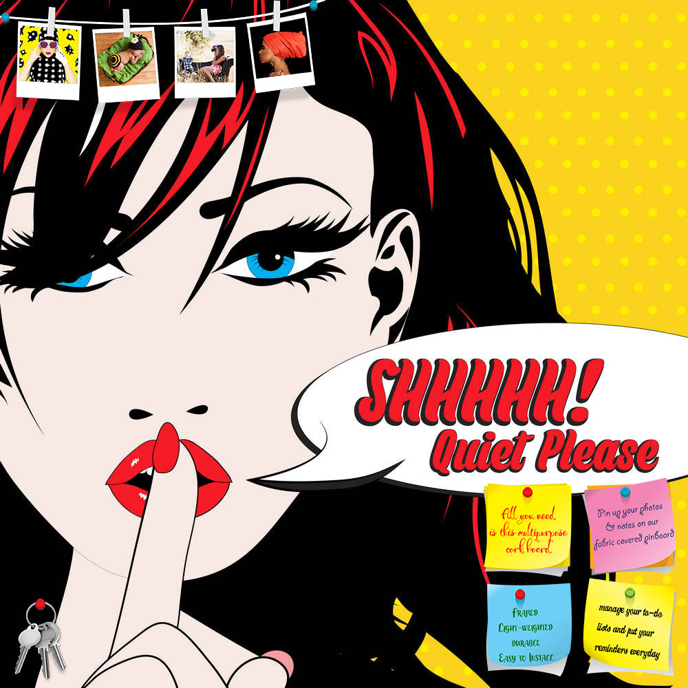 ArtzFolio Pop Art Woman D1 Printed Bulletin Board Notice Pin Board Soft Board | Frameless-Bulletin Boards Frameless-AZSAO50991258BLB_FL_L-Image Code 5005583 Vishnu Image Folio Pvt Ltd, IC 5005583, ArtzFolio, Bulletin Boards Frameless, Pop Art, Quotes, Digital Art, pop, art, woman, d1, printed, bulletin, board, notice, pin, soft, frameless, speech, bubble, pin up board, push pin board, extra large cork board, big pin board, notice board, small bulletin board, cork board, wall notice board, giant cork board, 