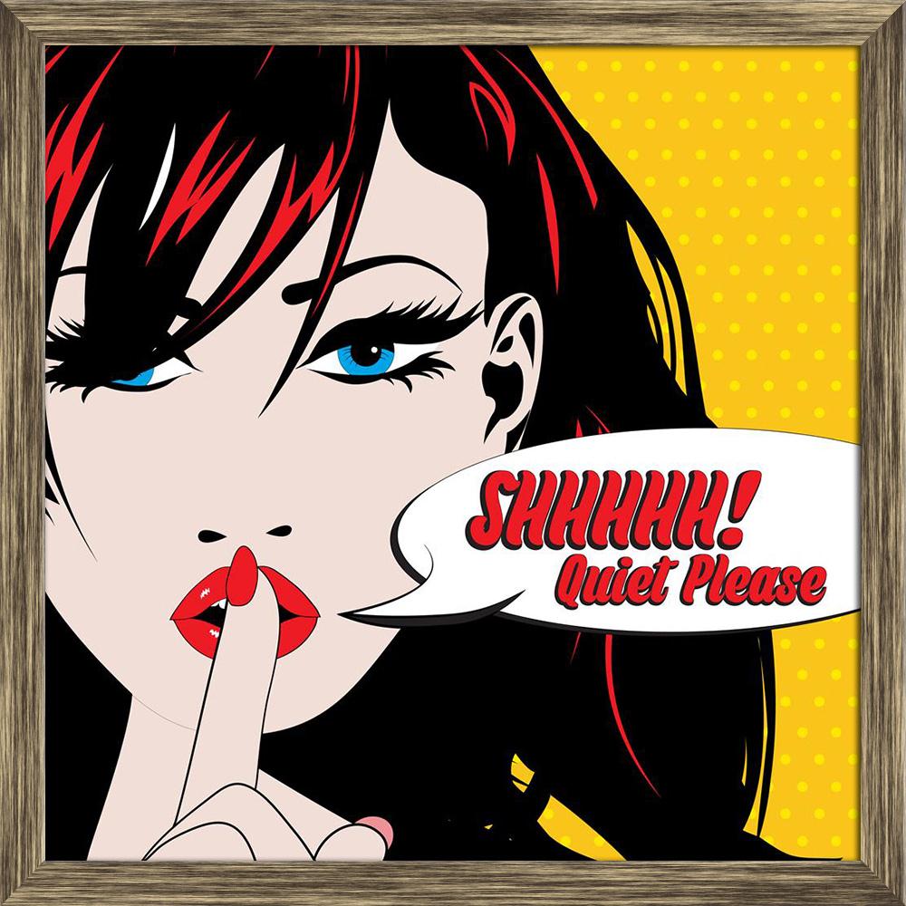 Pitaara Box Pop Art Woman D1 Canvas Painting Synthetic Frame-Paintings Synthetic Framing-PBART50991258AFF_FW_L-Image Code 5005583 Vishnu Image Folio Pvt Ltd, IC 5005583, Pitaara Box, Paintings Synthetic Framing, Pop Art, Quotes, Digital Art, pop, art, woman, d1, canvas, painting, synthetic, frame, speech, bubble, framed canvas print, wall painting for living room with frame, canvas painting for living room, artzfolio, poster, framed canvas painting, wall painting with frame, canvas painting with frame livin
