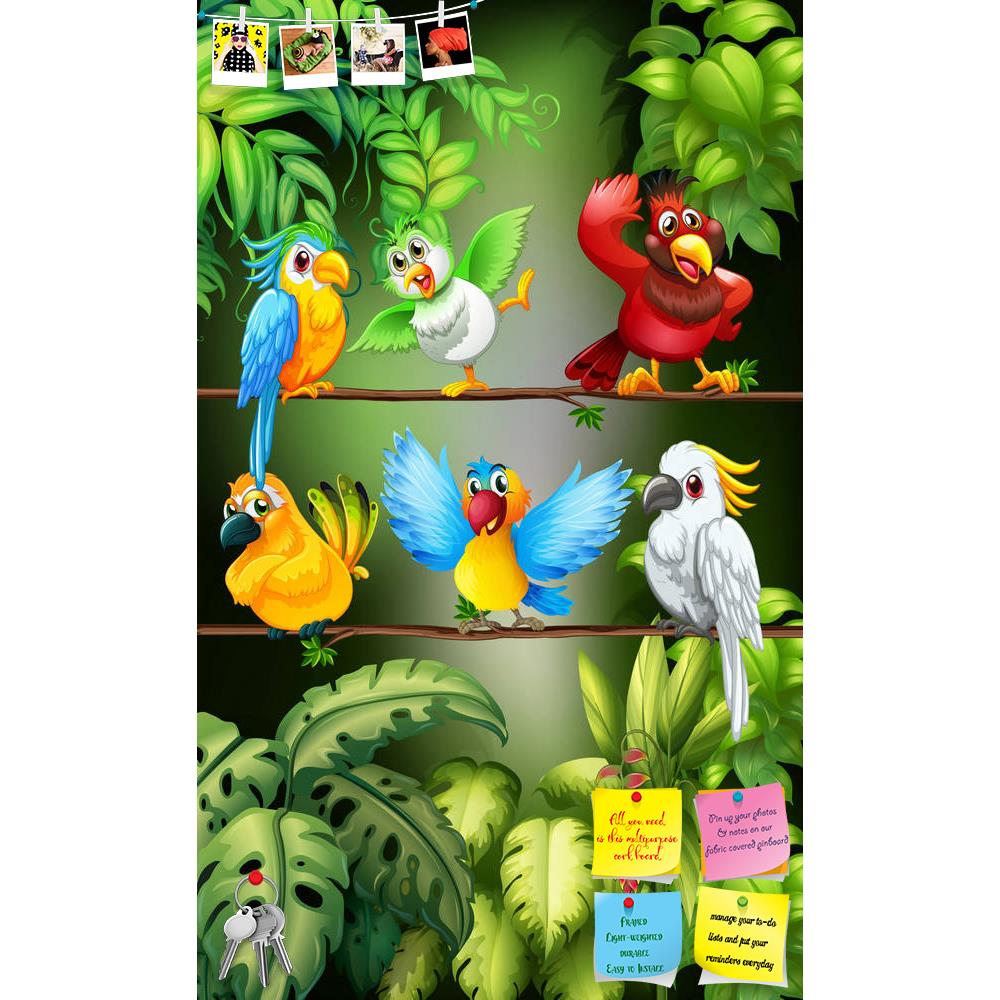 ArtzFolio Wild Birds Printed Bulletin Board Notice Pin Board Soft Board | Frameless-Bulletin Boards Frameless-AZSAO51244502BLB_FL_L-Image Code 5005592 Vishnu Image Folio Pvt Ltd, IC 5005592, ArtzFolio, Bulletin Boards Frameless, Birds, Floral, Kids, Digital Art, wild, printed, bulletin, board, notice, pin, soft, frameless, standing, branch, illustration, pin up board, push pin board, extra large cork board, big pin board, notice board, small bulletin board, cork board, wall notice board, giant cork board, b