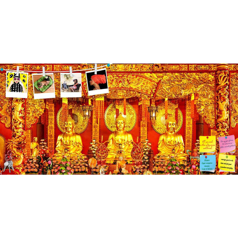 ArtzFolio Buddha In Chinese Temple Kanchanaburi Printed Bulletin Board Notice Pin Board Soft Board | Frameless-Bulletin Boards Frameless-AZSAO51663233BLB_FL_L-Image Code 5005599 Vishnu Image Folio Pvt Ltd, IC 5005599, ArtzFolio, Bulletin Boards Frameless, Places, Religious, Photography, buddha, in, chinese, temple, kanchanaburi, printed, bulletin, board, notice, pin, soft, frameless, peaceful, golden, enlightenment, art, asia, statue, god, china, worship, stone, prayer, harmony, thailand, ancient, serene, b