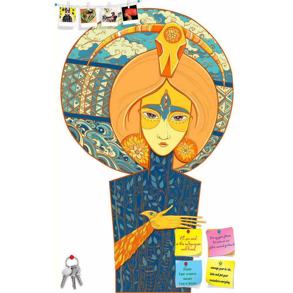 ArtzFolio Mother Nature With Plants Clouds Water & Third Eye D1 Printed Bulletin Board Notice Pin Board Soft Board | Frameless-Bulletin Boards Frameless-AZSAO51799025BLB_FL_L-Image Code 5005602 Vishnu Image Folio Pvt Ltd, IC 5005602, ArtzFolio, Bulletin Boards Frameless, Surrealism, Digital Art, mother, nature, with, plants, clouds, water, third, eye, d1, printed, bulletin, board, notice, pin, soft, frameless, vector, goddess, face, concept, woman, human, beautiful, spirit, bio, eco, young, hand, leaves, bi