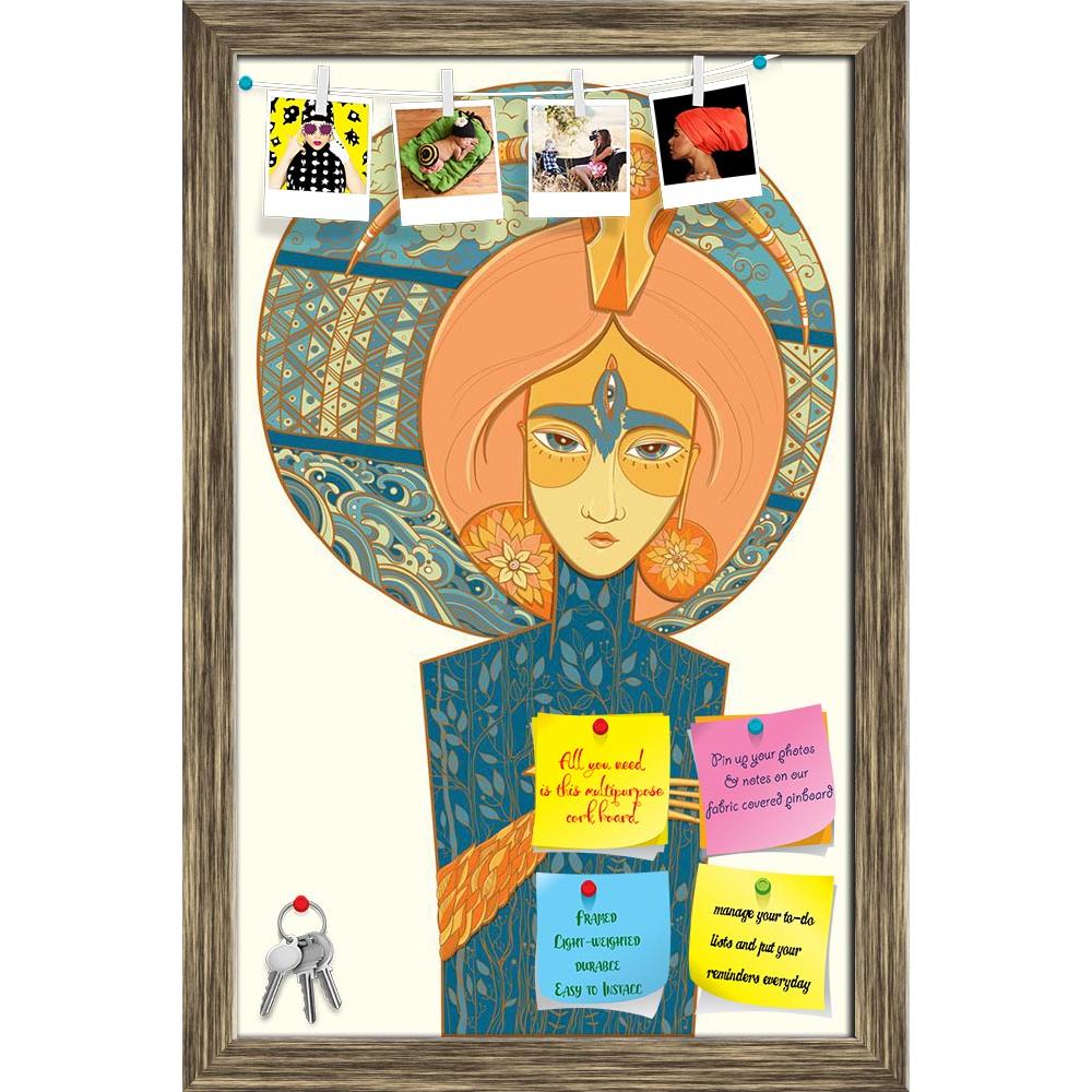 ArtzFolio Mother Nature With Plants Clouds Water & Third Eye D1 Printed Bulletin Board Notice Pin Board Soft Board | Framed-Bulletin Boards Framed-AZSAO51799025BLB_FR_L-Image Code 5005602 Vishnu Image Folio Pvt Ltd, IC 5005602, ArtzFolio, Bulletin Boards Framed, Surrealism, Digital Art, mother, nature, with, plants, clouds, water, third, eye, d1, printed, bulletin, board, notice, pin, soft, framed, vector, goddess, face, concept, woman, human, beautiful, spirit, bio, eco, young, hand, leaves, bird, life, sk