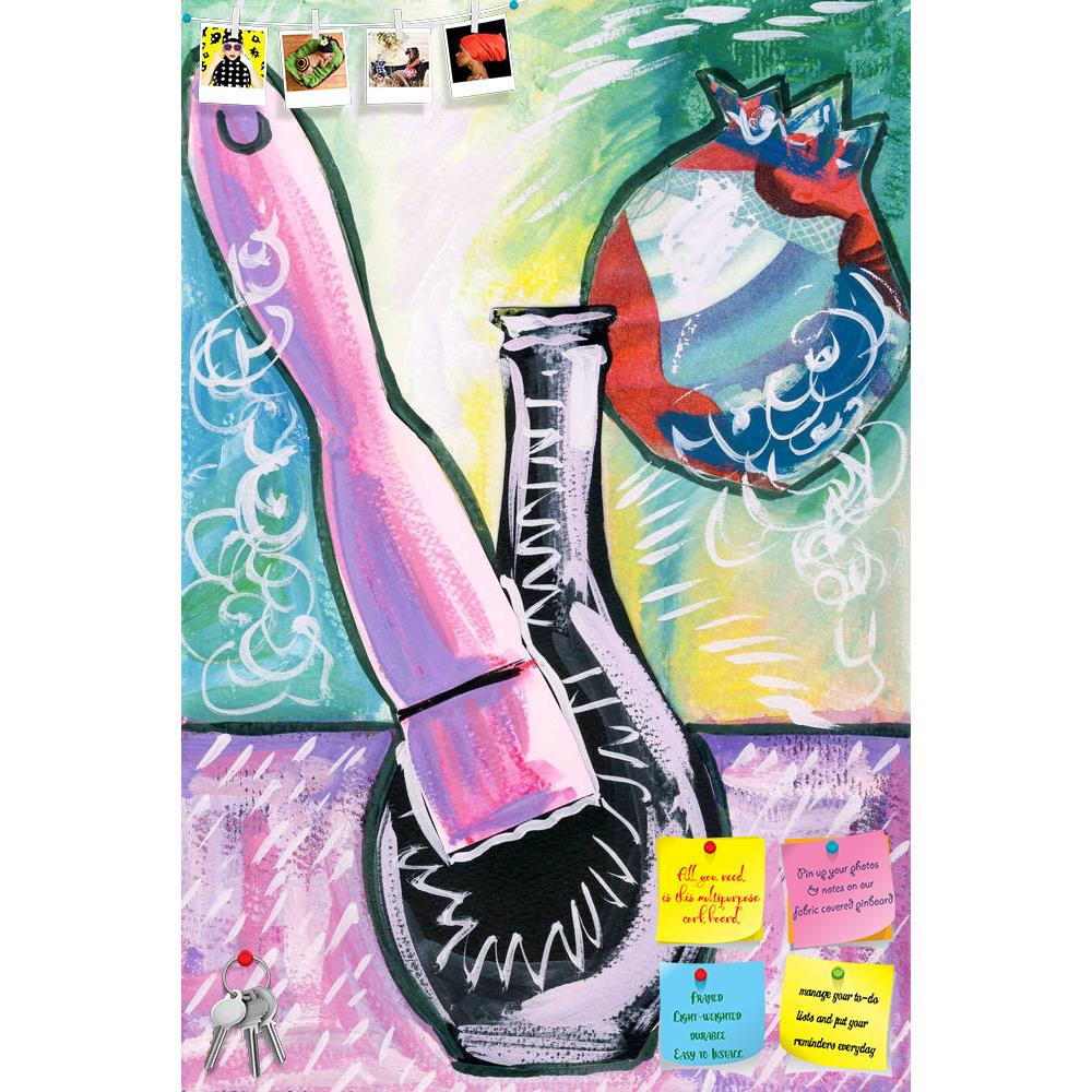 ArtzFolio Still Life Art D1 Printed Bulletin Board Notice Pin Board Soft Board | Frameless-Bulletin Boards Frameless-AZSAO52557953BLB_FL_L-Image Code 5005621 Vishnu Image Folio Pvt Ltd, IC 5005621, ArtzFolio, Bulletin Boards Frameless, Abstract, Fine Art Reprint, still, life, art, d1, printed, bulletin, board, notice, pin, soft, frameless, modern, painting, acrylics, collage, pin up board, push pin board, extra large cork board, big pin board, notice board, small bulletin board, cork board, wall notice boar