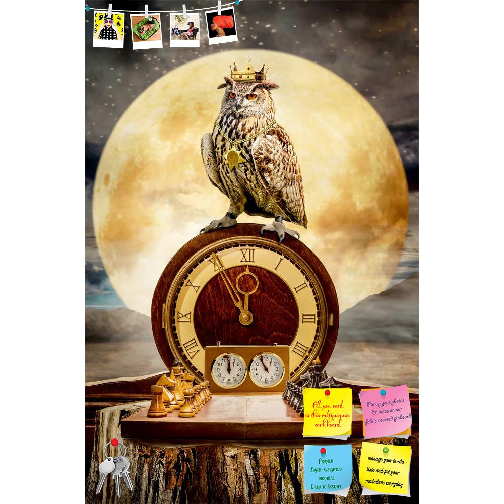 ArtzFolio Judge Chess Tournament Printed Bulletin Board Notice Pin Board Soft Board | Frameless-Bulletin Boards Frameless-AZSAO52776863BLB_FL_L-Image Code 5005625 Vishnu Image Folio Pvt Ltd, IC 5005625, ArtzFolio, Bulletin Boards Frameless, Fantasy, Surrealism, Digital Art, judge, chess, tournament, printed, bulletin, board, notice, pin, soft, frameless, illustration, fictional, situation, form, collage, photos, owl, clock, stopwatch, stump, steppe, bird, competition, logic, crown, honesty, fairness, waitin