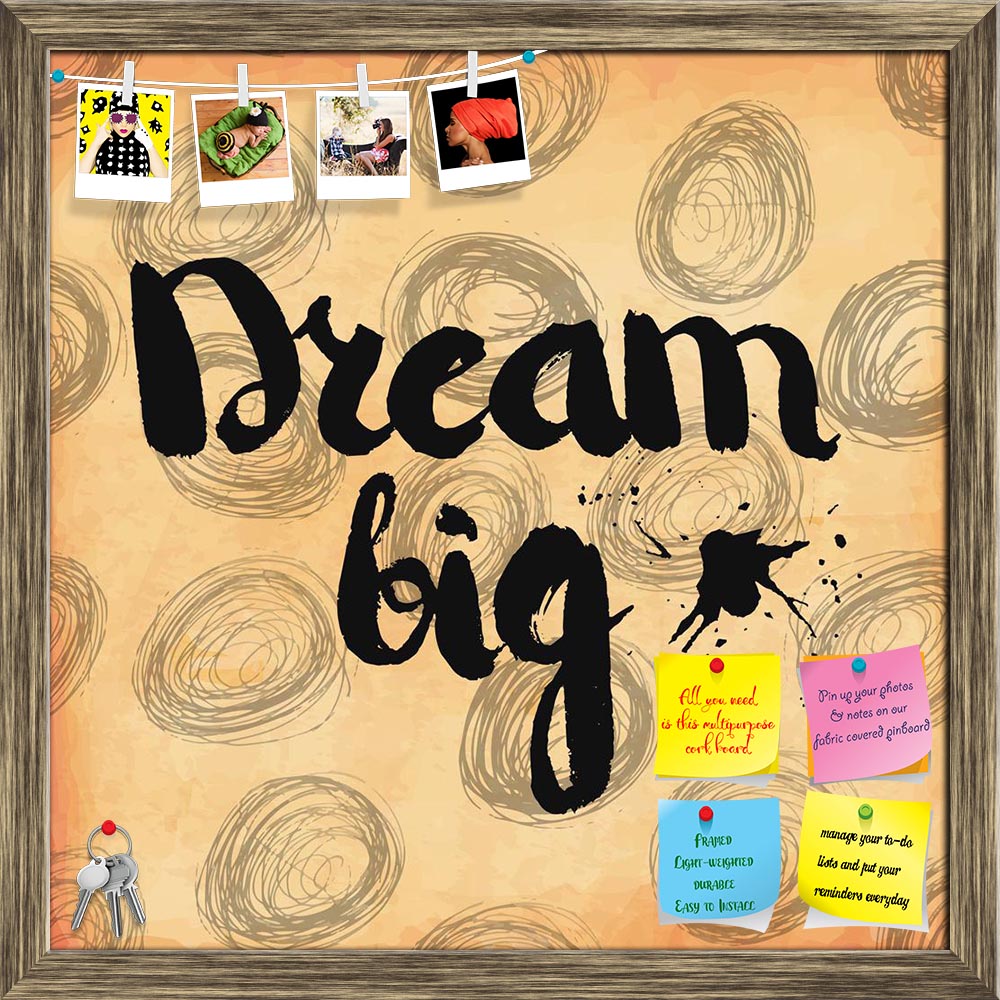 ArtzFolio Motivational Quote About The Big Dream Printed Bulletin Board Notice Pin Board Soft Board | Framed-Bulletin Boards Framed-AZSAO52789173BLB_FR_L-Image Code 5005628 Vishnu Image Folio Pvt Ltd, IC 5005628, ArtzFolio, Bulletin Boards Framed, Motivational, Quotes, Digital Art, quote, about, the, big, dream, printed, bulletin, board, notice, pin, soft, framed, retro, poster, lettering, vector, illustration, pin up board, push pin board, extra large cork board, big pin board, notice board, small bulletin