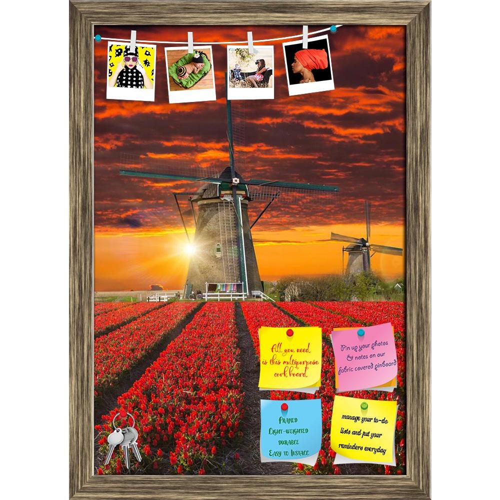 ArtzFolio Windmill With Beautiful Tulip Field Holland D1 Printed Bulletin Board Notice Pin Board Soft Board | Framed-Bulletin Boards Framed-AZSAO53484817BLB_FR_L-Image Code 5005633 Vishnu Image Folio Pvt Ltd, IC 5005633, ArtzFolio, Bulletin Boards Framed, Landscapes, Places, Photography, windmill, with, beautiful, tulip, field, holland, d1, printed, bulletin, board, notice, pin, soft, framed, during, sunset, netherlands, sunrise, spring, red, travel, mill, europe, dutch, tourism, landscape, countryside, tra