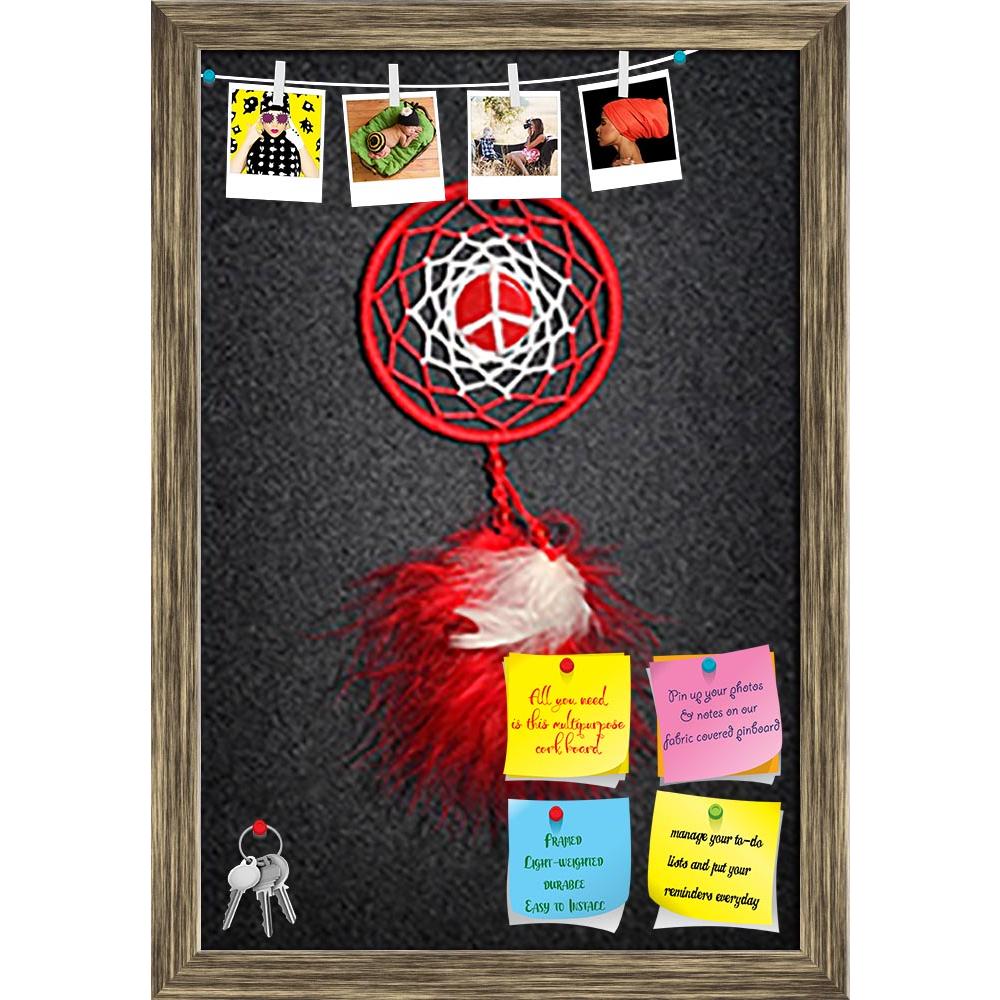 ArtzFolio Dreamcatcher Art D2 Printed Bulletin Board Notice Pin Board Soft Board | Framed-Bulletin Boards Framed-AZSAO53625867BLB_FR_L-Image Code 5005639 Vishnu Image Folio Pvt Ltd, IC 5005639, ArtzFolio, Bulletin Boards Framed, Abstract, Digital Art, dreamcatcher, art, d2, printed, bulletin, board, notice, pin, soft, framed, dark, gray, background, catcher, circle, craft, culture, dream, indian, feather, handmade, american, native, bead, beautiful, net, decoration, magic, dream-catcher, indigenous, spiritu